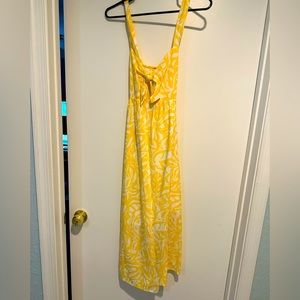 Sunny yellow sun dress
